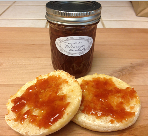 Jar of hand made marmalade